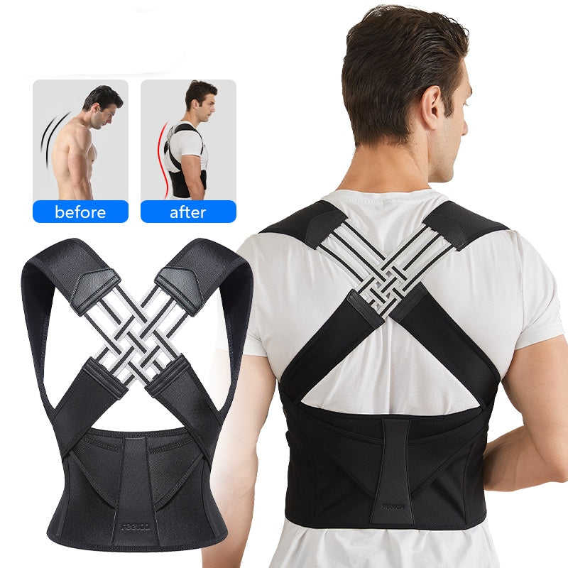 VALVÈRA™ Advanced Back & Shoulder Posture Corrector Belt – Spine Support | Pain Relief | Daily Wear