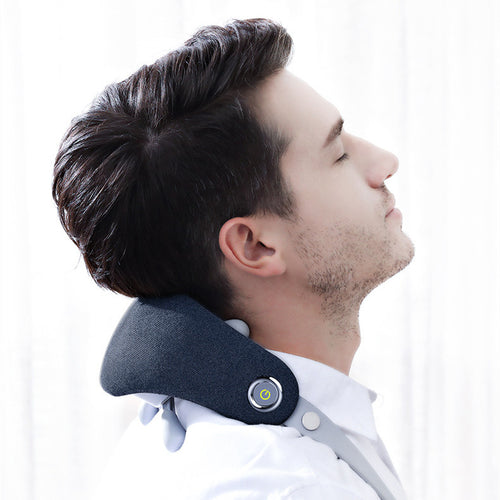 Rechargeable Neck & Shoulder Massager with Heat | Deep Tissue Pain Relief for Home Use