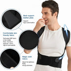 VALVÈRA™ Advanced Back & Shoulder Posture Corrector Belt – Spine Support | Pain Relief | Daily Wear